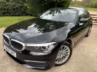 Used BMW 530 2018 Black Sedan