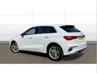 Begagnad Audi A3 Sport 150 HK (110 kW) 2023 Vit Sedan