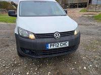 Used VW Caddy 102 HP (75 kW) 2012 White MPV
