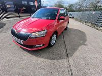 Used Skoda Fabia SE 75 HP (55 kW) 2019 Red Hatchback