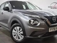 Used Nissan Juke Visia 117 HP (86 kW) 2020 Grey SUV