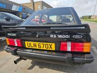 Used Ford Escort RS 1981 Black Hatchback