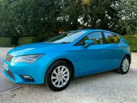Used Seat Leon SE 103 HP (75 kW) 2014 Blue Hatchback