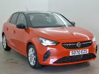 Used Vauxhall Corsa Elite 100 HP (73 kW) 2020 Orange Hatchback