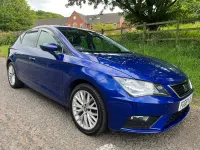 Begagnad Seat Leon SE Dynamic 115 HK (84 kW) 2019 Blå Halvkombi