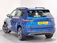 Used Skoda Karoq SportLine 150 HP (110 kW) 2024 Blue SUV