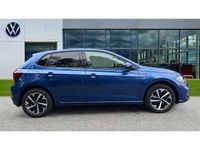 Used VW Polo Match 95 HP (69 kW) 2024 Reef blue metallic Hatchback