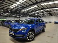 Used Skoda Kodiaq SE Drive 150 HP (110 kW) 2021 Blue SUV