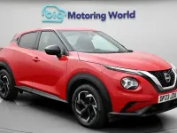 Used Nissan Juke N-Connecta 114 HP (83 kW) 2023 Red SUV