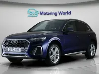 Used Audi Q5 S-Line 265 HP (194 kW) 2022 Blue SUV