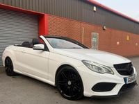 Used Mercedes E220 AMG 2014 White Cabriolet