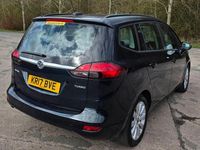 Used Vauxhall Zafira Design Edition 2017 Green MPV