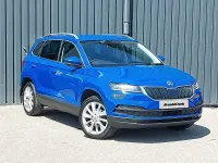 Used Skoda Karoq SE L 115 HP (84 kW) 2020 Blue SUV