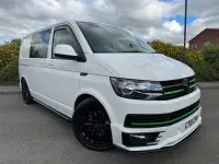 Used VW T6.1 Highline 150 HP (110 kW) 2019 White Van