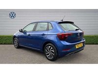 Used VW Polo Life 95 HP (69 kW) 2023 Blue Hatchback
