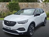 Used Vauxhall Grandland X Sport 130 HP (95 kW) 2019 White SUV