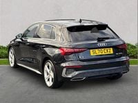 Used Audi A3 S-Line 147 HP (108 kW) 2020 Black Hatchback