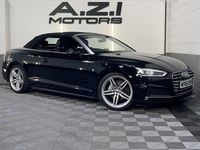 Used Audi A5 Cabriolet S-Line 190 HP (139 kW) 2019 Black Cabriolet
