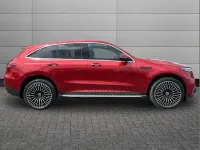 Used Mercedes EQC400 AMG Line Premium 300 kW (408 HP) 2023 Hyacinth red SUV