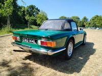 Used Triumph TR6 1973 Green Cabriolet