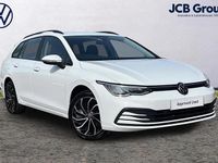 Used VW Golf VIII Life 110 HP (80 kW) 2021 White Estate