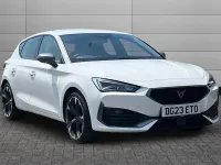 Used Cupra Leon VZ1 245 HP (180 kW) 2023 Nevada white Hatchback