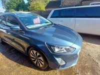 Begagnad Ford Focus Zetec 120 HK (88 kW) 2020 Blå Kombi