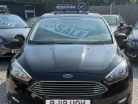 Used Ford Focus Zetec 120 HP (88 kW) 2018 Black Hatchback