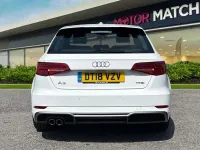 Used Audi A3 Sportback S-Line 2018 White Hatchback