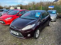 Used Ford Fiesta Zetec 96 HP (70 kW) 2010 Red Hatchback