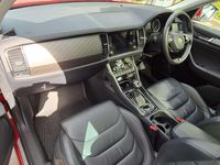 Used Skoda Kodiaq SE L 110 HP (80 kW) 2022 Red SUV