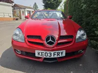 Used Mercedes SLK200 Edition 184 HP (135 kW) 2010 Red Cabriolet