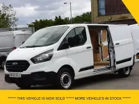 Used Ford Transit Custom 130 HP (95 kW) 2022 White Van