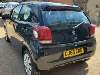 Used Peugeot 108 Active 68 HP (50 kW) 2015 Black Hatchback