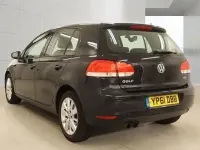 Used VW Golf VI SE 122 HP (89 kW) 2011 Black Hatchback