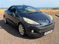 Used Peugeot 207 CC Allure 120 HP (88 kW) 2012 Blue Cabriolet