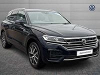Used VW Touareg R-line 286 HP (210 kW) 2020 Blue SUV