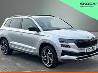 Used Skoda Karoq SportLine 150 HP (110 kW) 2024 Silver SUV