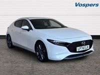 Used Mazda 3 Exclusive-Line 140 HP (102 kW) 2025 White Hatchback