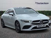 Used Mercedes CLA200 AMG Line Premium Plus 163 HP (119 kW) 2021 White Coupe