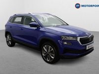 Used Skoda Karoq SE L 2022 Blue SUV