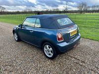 Used Mini Cooper Cabriolet 115 HP (84 kW) 2009 Blue Cabriolet