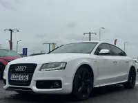 Used Audi S5 Sportback Design 333 HP (244 kW) 2012 White Hatchback