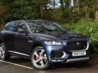 Used Jaguar F-Pace S 300 HP (220 kW) 2017 Blue SUV