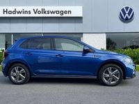 Used VW Polo R-line 110 HP (80 kW) 2022 Blue Hatchback