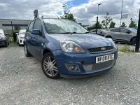 Used Ford Fiesta Ghia 2008 Blue Hatchback