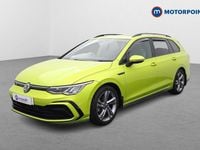 Used VW Golf VIII R-line 150 HP (110 kW) 2022 Yellow Estate