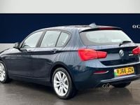Used BMW 120 Sport Line 2016 Blue Hatchback