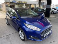 Used Ford Fiesta Zetec 2015 Blue Hatchback