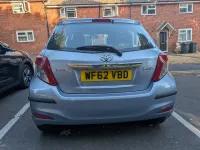 Used Toyota Yaris Multidrive S 99 HP (72 kW) 2012 Blue Hatchback